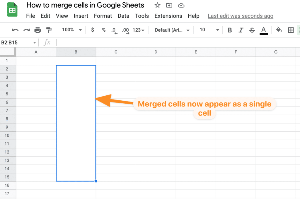 How To Merge Cells In Google Sheets A DataSherpas Quick Tip